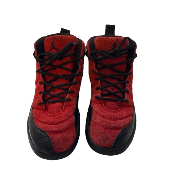 Nike Air Jordan 12 Retro - Kids Size 2.5Y - 'Reverse Flu Game' Sneakers NO BOX - Picture 2 of 16